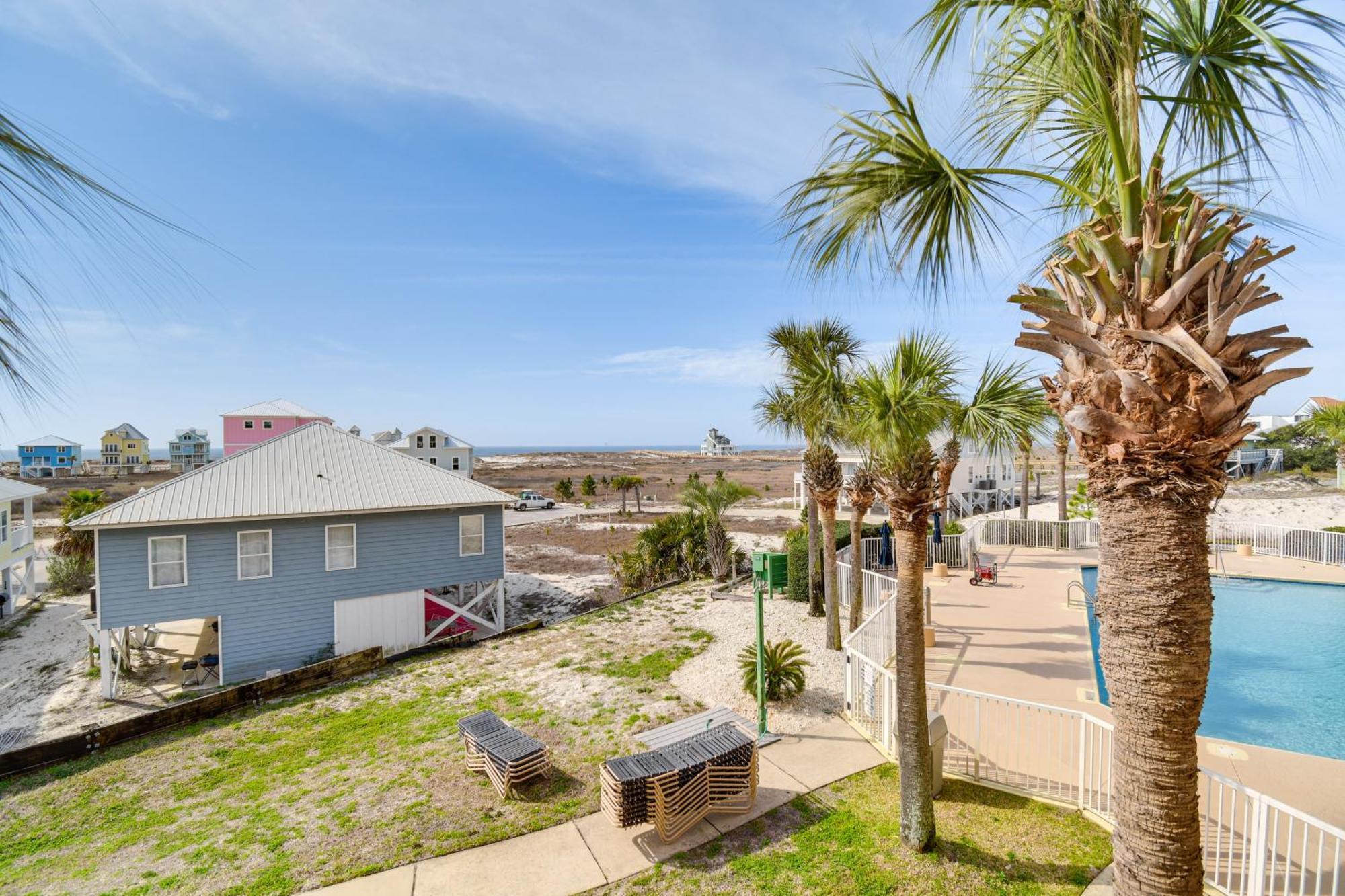 Gulf Shores Condo With Balcony 2 Mi To Fort Morgan! المظهر الخارجي الصورة